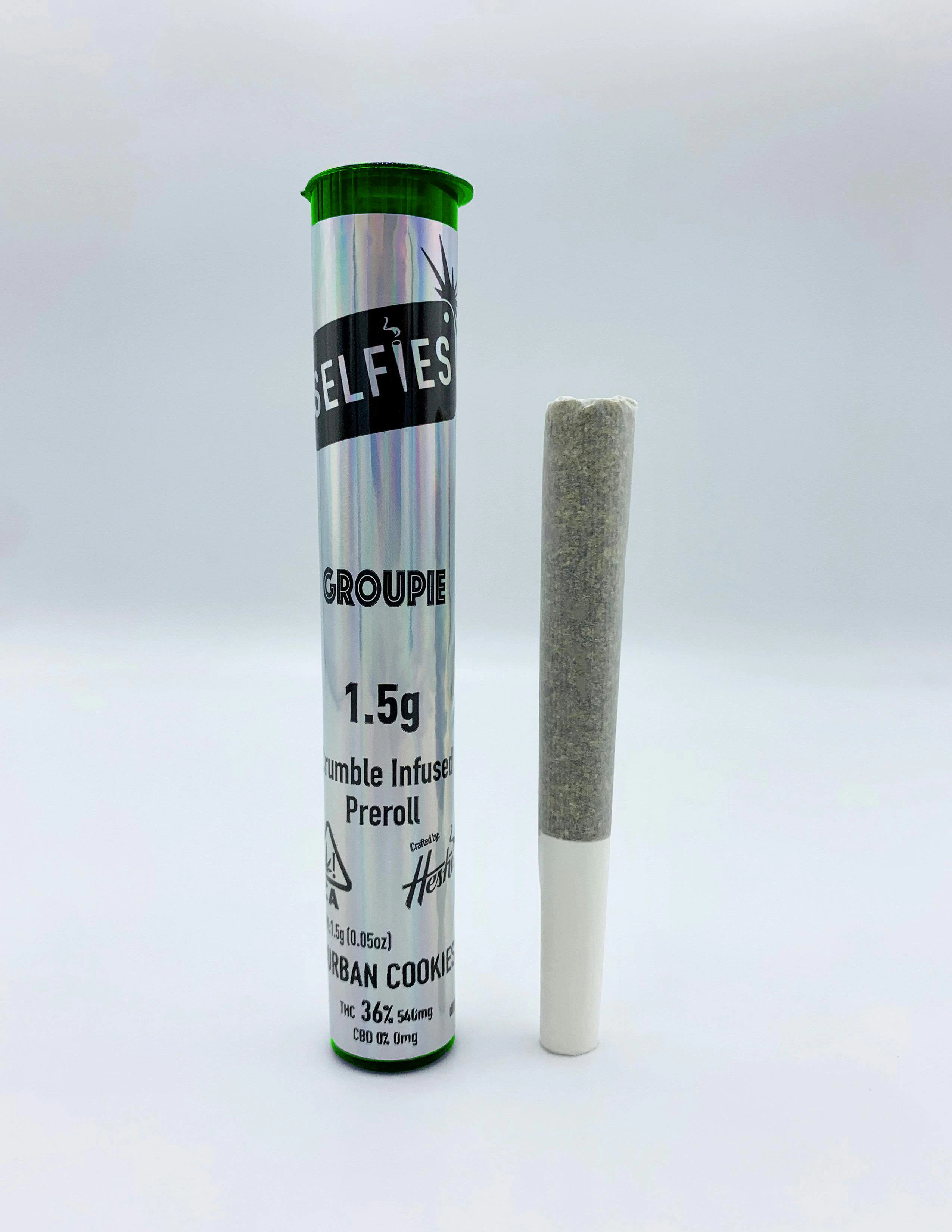 SELFiES - Selfies | Durban Cookies | Infused Pre-Roll | 1.5g Main Image
