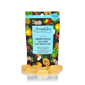 Smokiez Sour Tropical CBD 1:1 100mg Fruit Chews