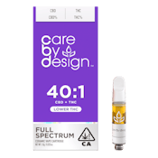 CBD 40:1 Full Spectrum Vape Cartridge