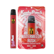 Kushy Punch 1G AIO Vape - Watermelon Rush