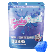 Kushy Punch - Indica Blueberry INDIVIDUAL GUMMIES 100MG