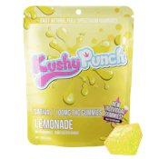 Kushy Punch - Sativa Lemonade INDIVIDUAL GUMMIES 100MG