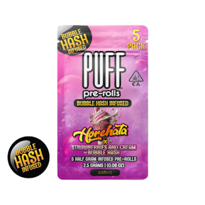 PUFF - PUFF | HORCHATA X STRAWBERRIES N CREAM - 5PK INFUSED | PREROLL | 2.5G