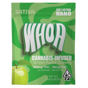 WHOA - WHOA | Gummies | Green Apple | 100mg