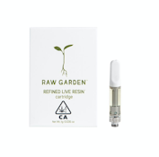 RAW GARDEN 1G Slymextreme Refined Live Resin Cartridge