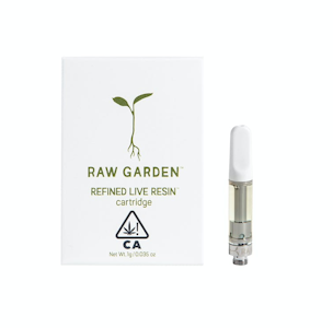 RAW GARDEN - Raw Garden 1G Dojo Kush Refined Live Resin Cartridge