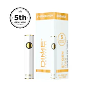 Dime Industries 5th Generation Mini 510 Thread Battery - White