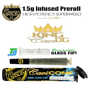 Caviar Gold - Caviar Gold - Preroll - King Cavi OG Infused 1.5g