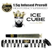 Caviar Gold l Ice Cube Cone l Fryday Kush l 1.5g Infused Pre-Roll