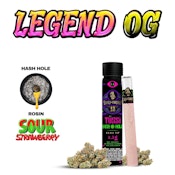 LUCKY THIRTEEN - TUSSI HASH HOLE LEGEND OG X SOUR STRAWBERRY