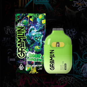 GRAMLIN - GRAMLIN | SOUR APPLE PIE - AIO | CARTRIDGE | 1G