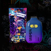 1g Gramlin All-In-One Vape - Blueberry Waffles 88%