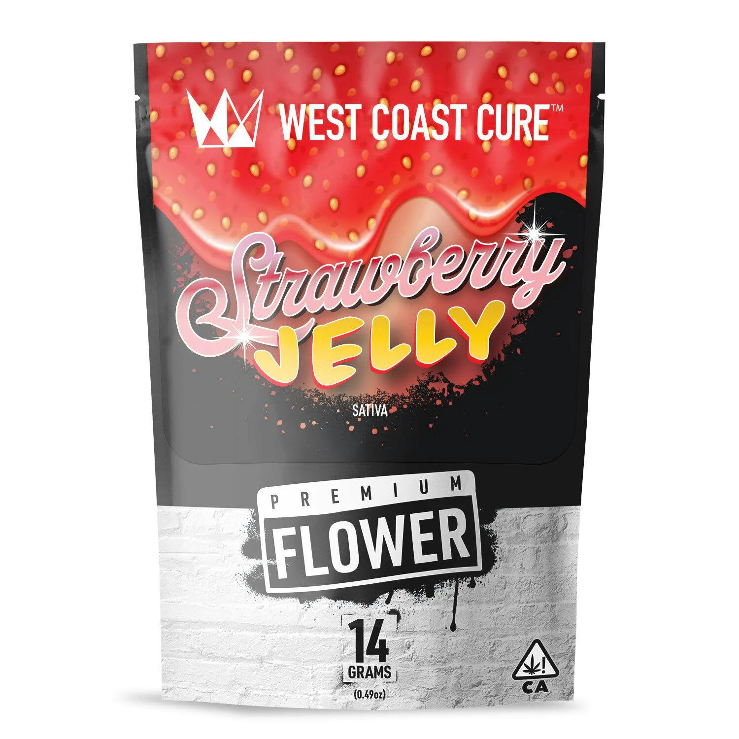West Coast Cure - STRAWBERRY JELLY 14G - WEST COAST CURE Main Image