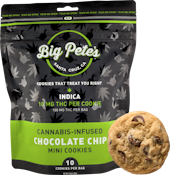 Big Pete's Chocolate Chip 10pk Indica 100mg