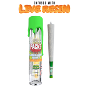 Packwoods Sour Gushers *65% TAC* | Glones Infused Preroll | TAXES INCLUDED