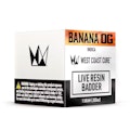 Banana OG- WCC 1g Live Resin Badder