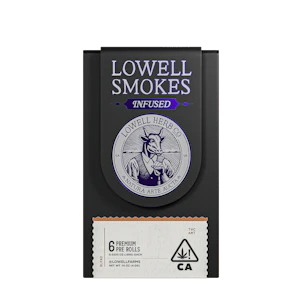 Lowell - Lowell Infused Smokes | 4g Infused Pre Roll Pack | The Lifted Sativa
