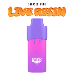 PACKWOODS - Jelly Dulce | 2g Packs Live Resin Disposable | TAXES INCLUDED