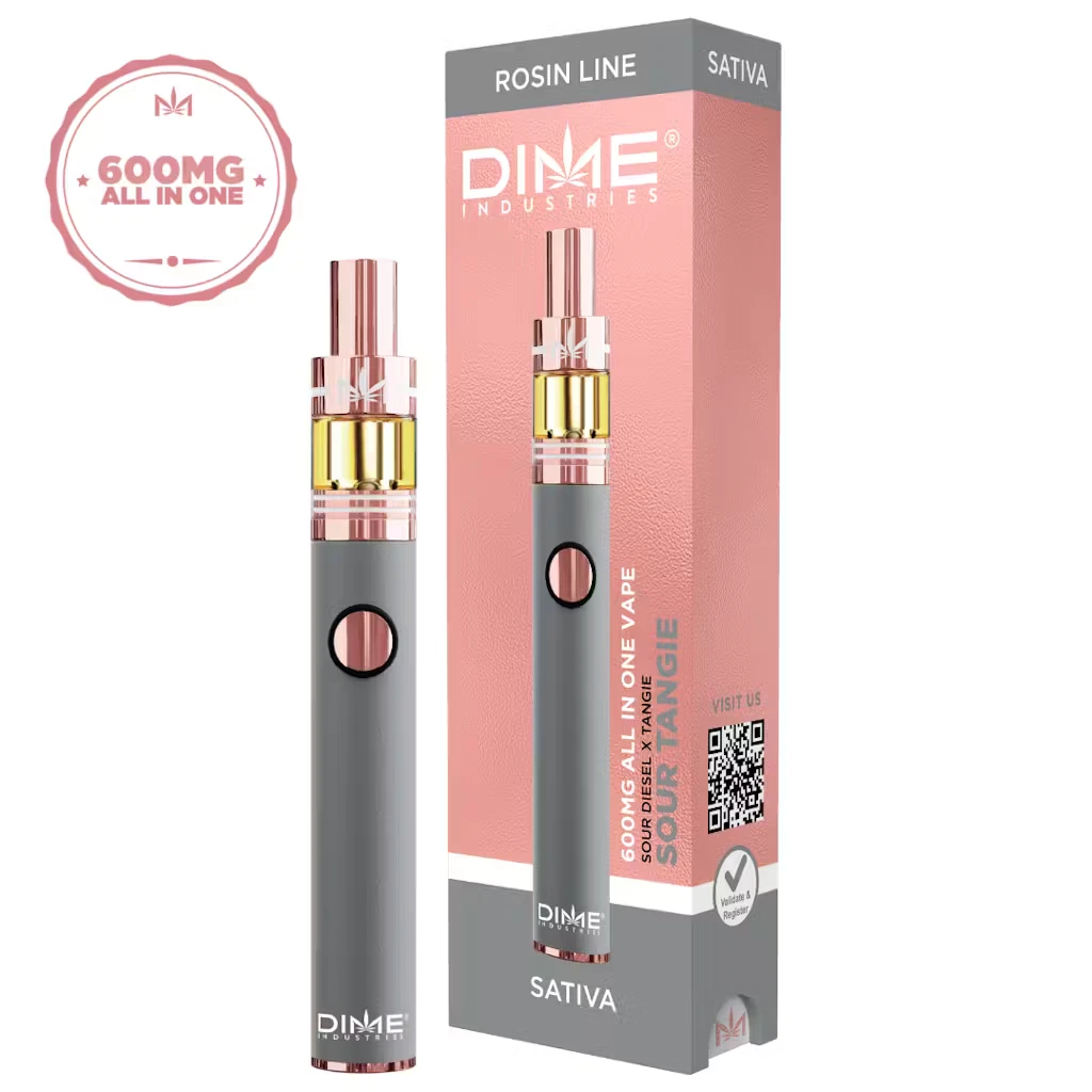 Dime Industries - Dime Industries Rosin Sour Tangie 600mg Disposable Main Image