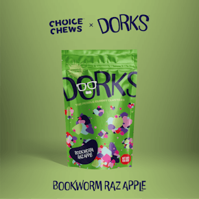 Dorks - Bookworm Raz Apple - 200mg