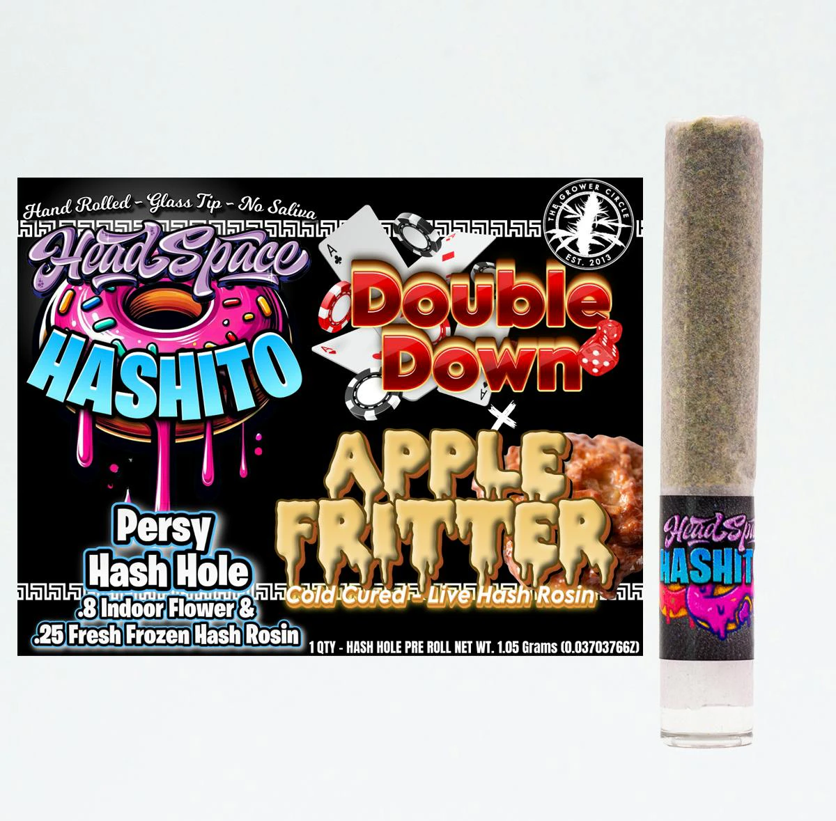 HeadSpace Alchemy - Hashito - Double Down x Apple Fritter Main Image