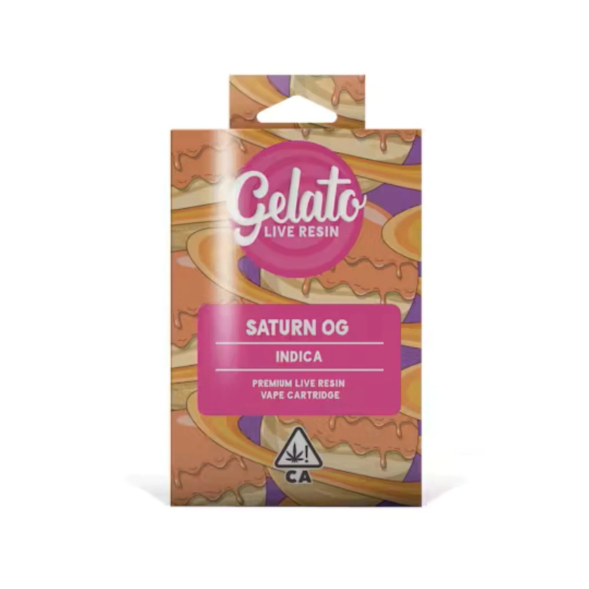Gelato - Gelato Live Resin Cart 1g Saturn OG Main Image