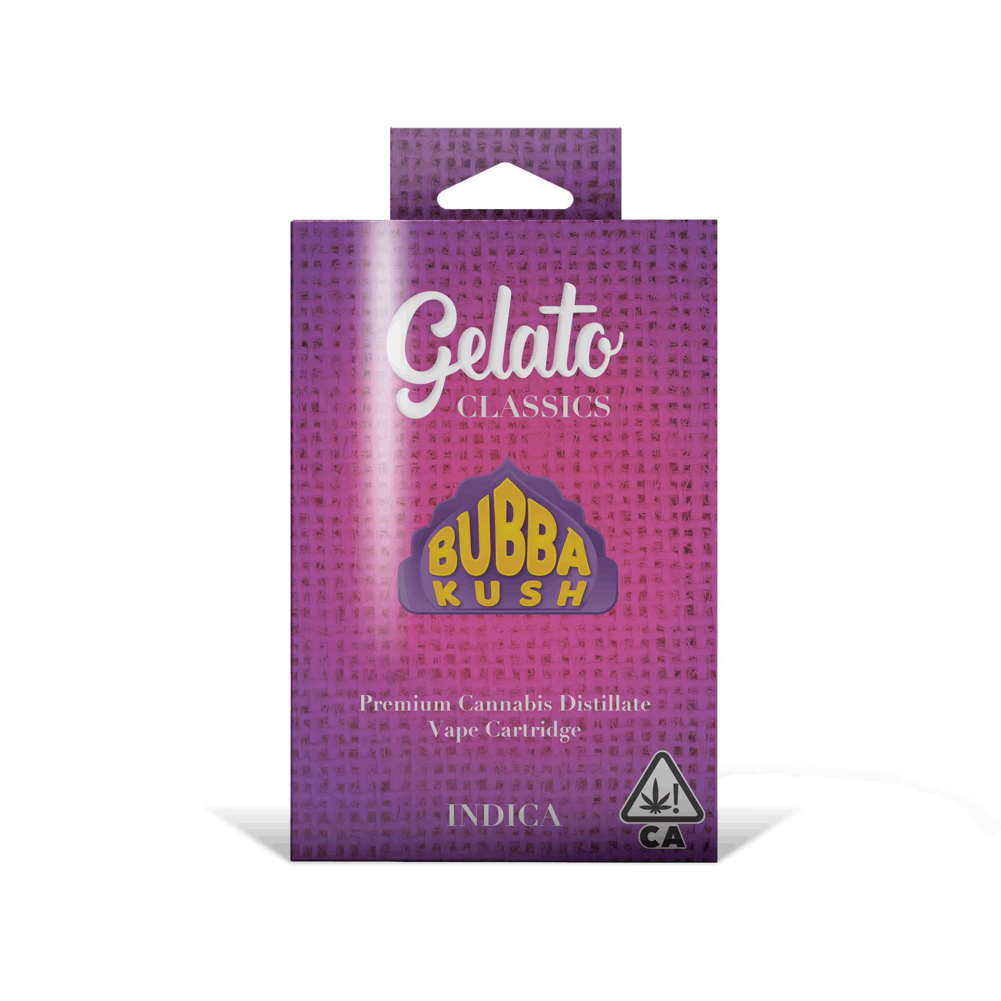 Gelato - Bubba Kush 1g Classics Cart Main Image