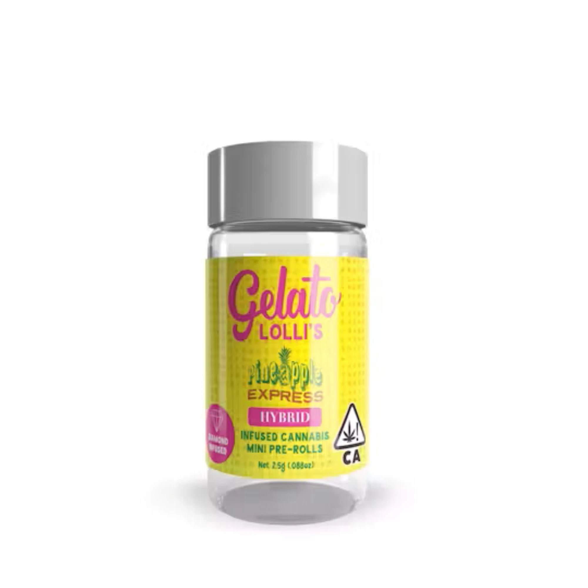 Gelato - Gelato Lolli Infused 5pk Prerolls 3g Pineapple Express Main Image