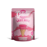 Gelato - Edibles - Cones - Strawberry Chocolate - 100mg