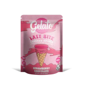 Gelato - Last Bites Strawberry White Chocolate Mini Cones 200mg