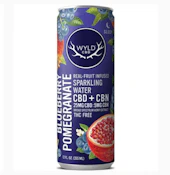 Wyld | CBD:CBN | Blueberry Pomegranate Sparkling Water