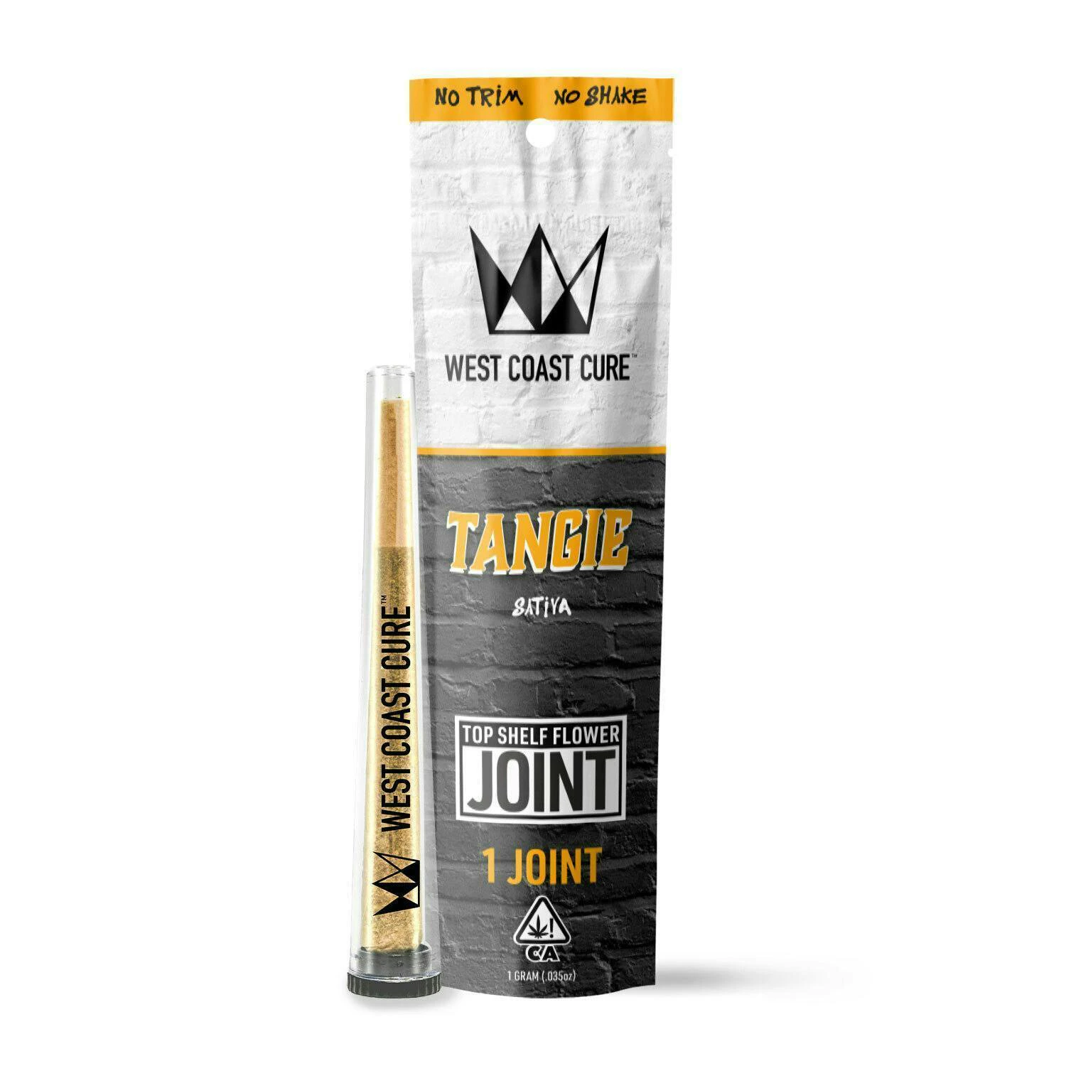 West Coast Cure - West Coast Cure - CUREjoint - Tangie - Preroll - 1g Main Image