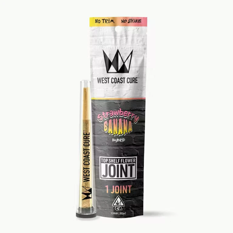 West Coast Cure - [West Coast Cure] Flower Pre-Roll - 1g - Strawberry Banana (H) Main Image