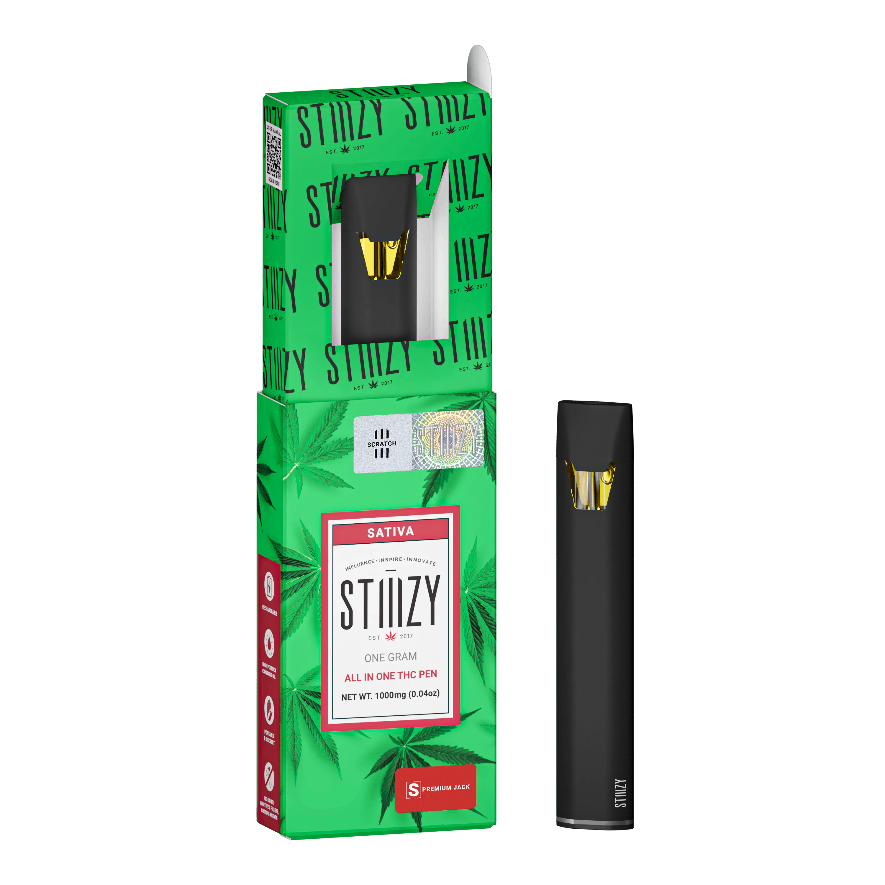 STIIIZY - STIIIZY 1G All-In-One Vape Pen PREMIUM JACK (S) Main Image