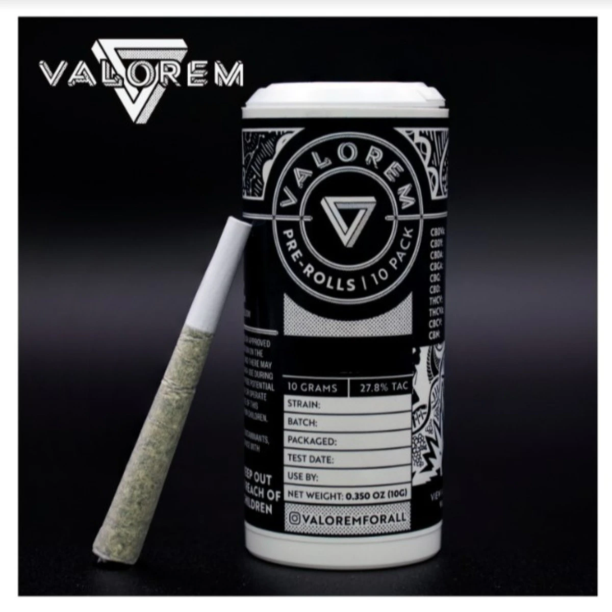 Valorem - Trufflegasm | 10 x 1g Prerolls | TAX INCLD Main Image