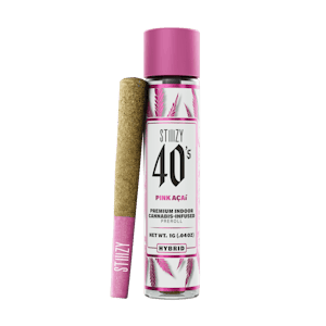 STIIIZY - PINK ACAI INFUSED PRE-ROLL - STIIIZY 40's- 1g