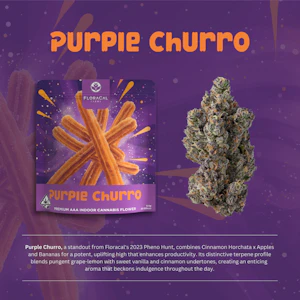 FloraCal - FloraCal | Indoor Flower | Purple Churro | 3.5g