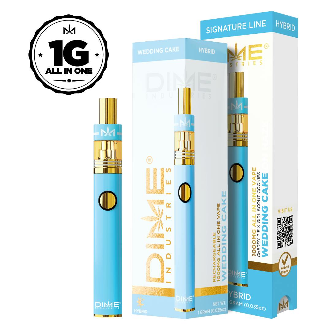 Wedding Cake -Hybrid- All in One Device 1000mg (Vape Pens) |   DIME   -r3