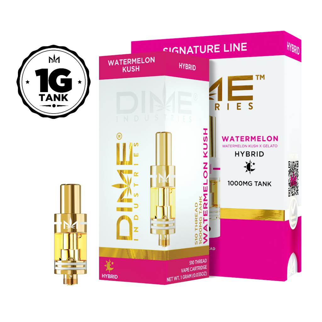DIME Industries Watermelon Kush Vape Cartridge 1.0g