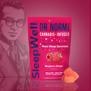 DR. NORM'S - DR. NORM'S - Raspberry Dream - Sleepwell Gummies - 100MG