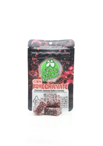 Eighth Brother - Eighth Brother - Edibles - Pomegranate CBN Single - Cut-a-Dose Gummy (100 mg) Indica