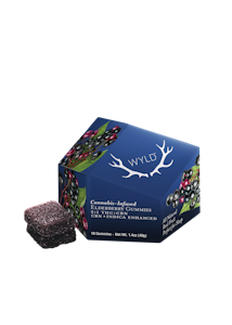WYLD - WYLD - Elderberry Gummies 2:1 THC:CBN - 10