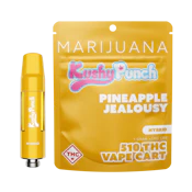 Kushy Punch 1G 510 Vape Cart - Pineapple Jealousy