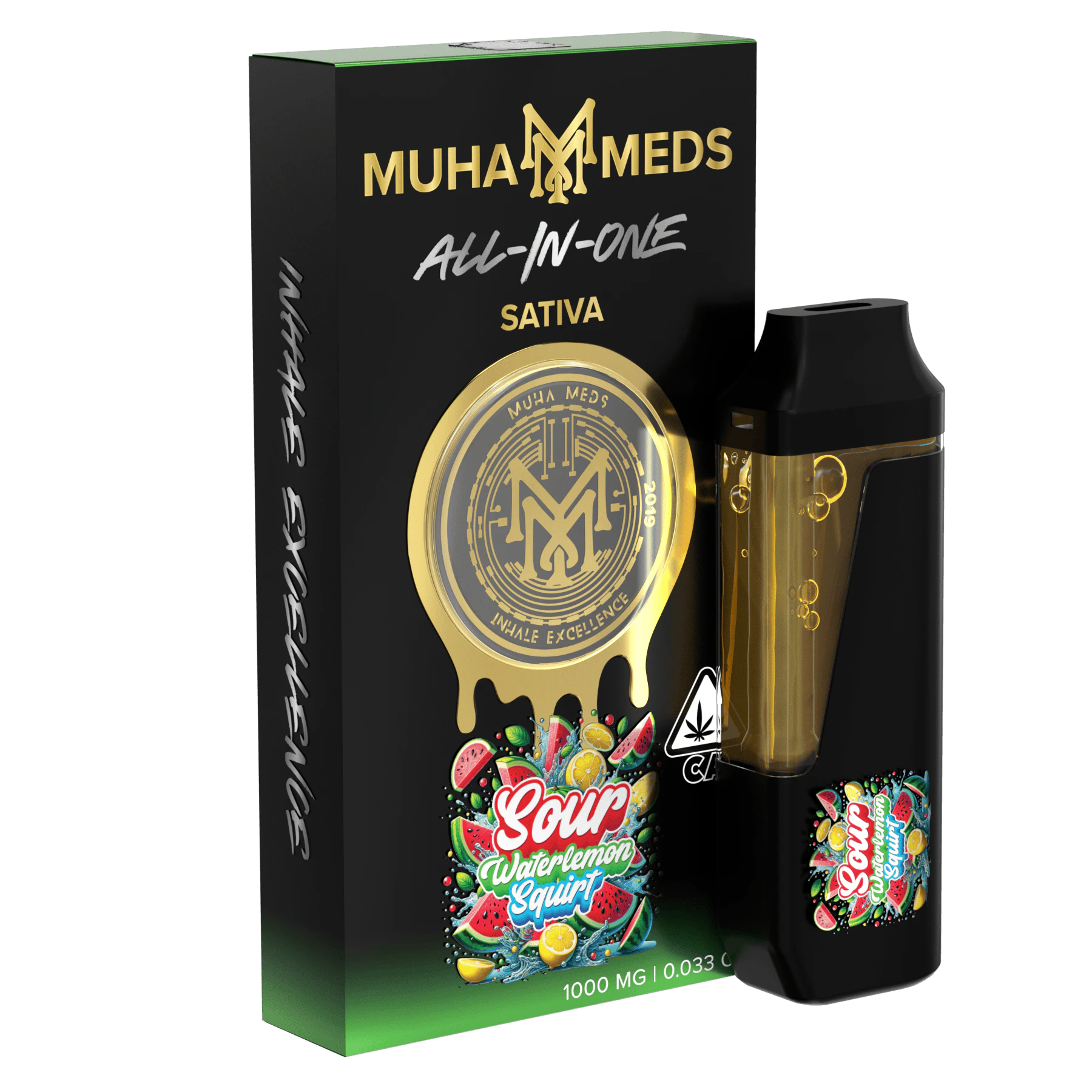Muha Meds - Muha Meds - AIO - Sour Watermelon Squirt - (S) 1g Main Image