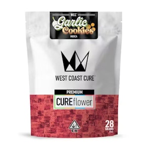 WEST COAST CURE - WCC - Garlic Cookies - 28g Premium Flower
