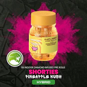 Pineapple Kush Shorties | 5pk Infused Prerolls