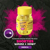 Bananas & Honey Shorties | 5pk Infused Prerolls
