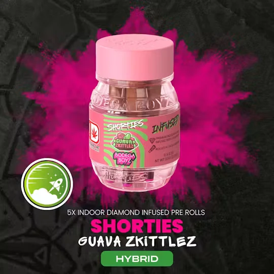 Bodega Boyz - Bodega Boyz | Guava Zkittlez | Premium Indoor | Infused Preroll | Shorties | 0.7g 5pk Main Image