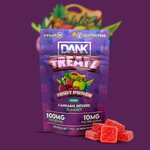 DANK - DANK TREATZ - Edibles - Fruit Punch - 100mg