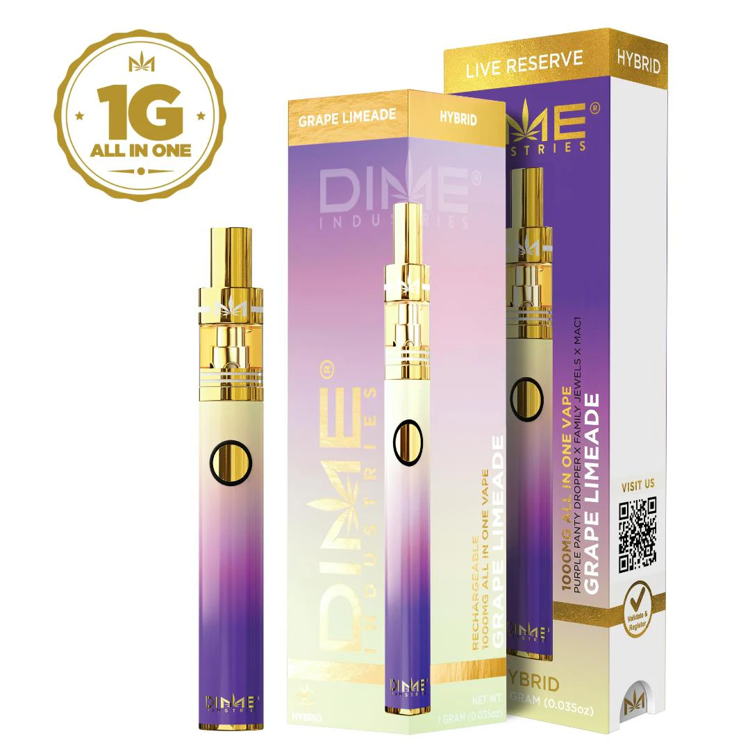 Dime Industries - Dime Industries - Disposable - Grape Limeade Live Reserve 1g Main Image